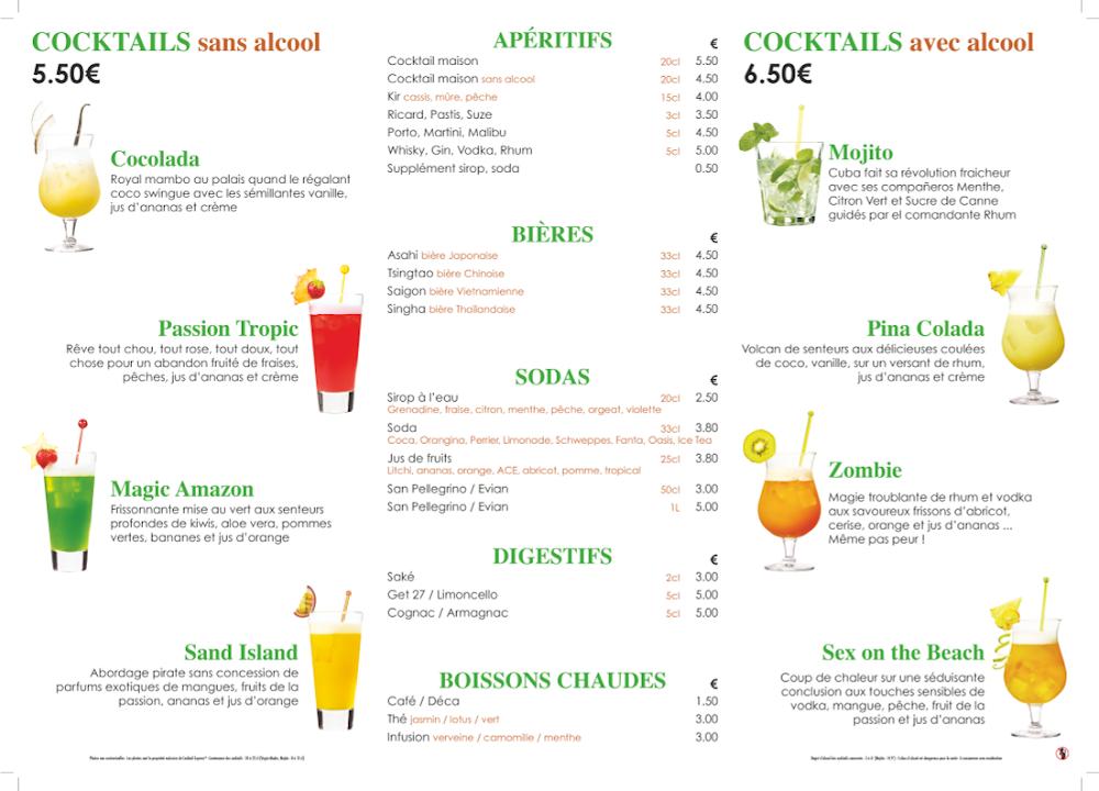 Restaurant New Saigon - Buffet à Volonté - Wok - Grillade - Sushi et Vente à Emporter - Menu Image 1